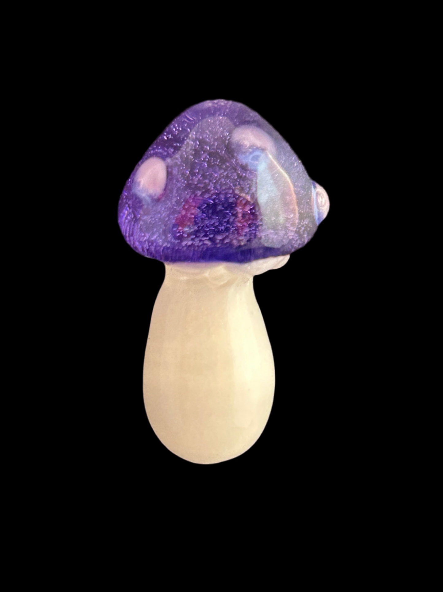 Small Purple Mushroom Magnet