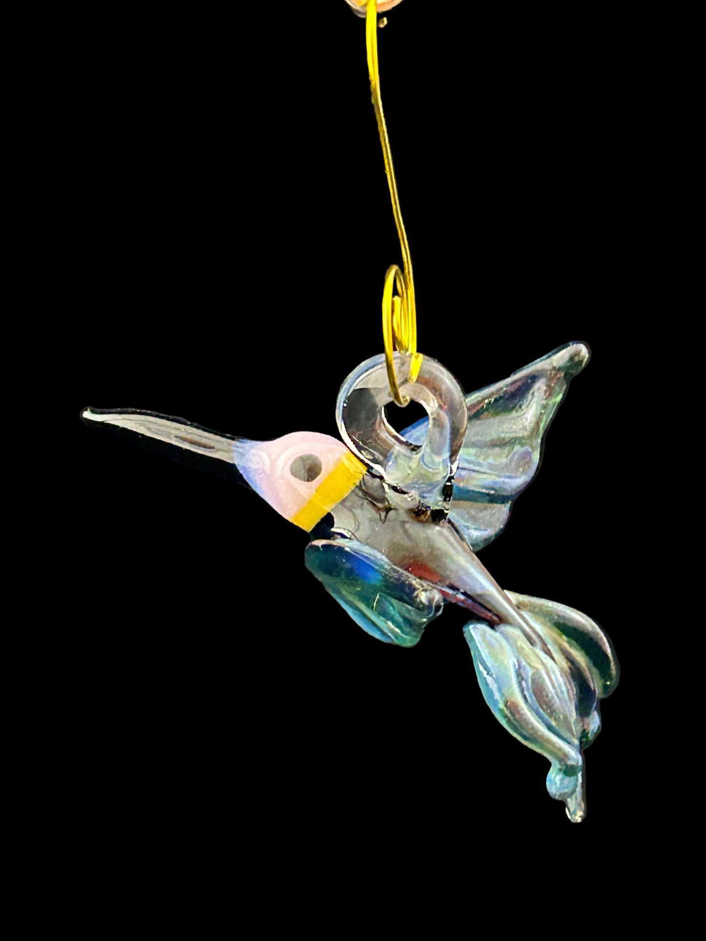 Yellow neck hummingbird