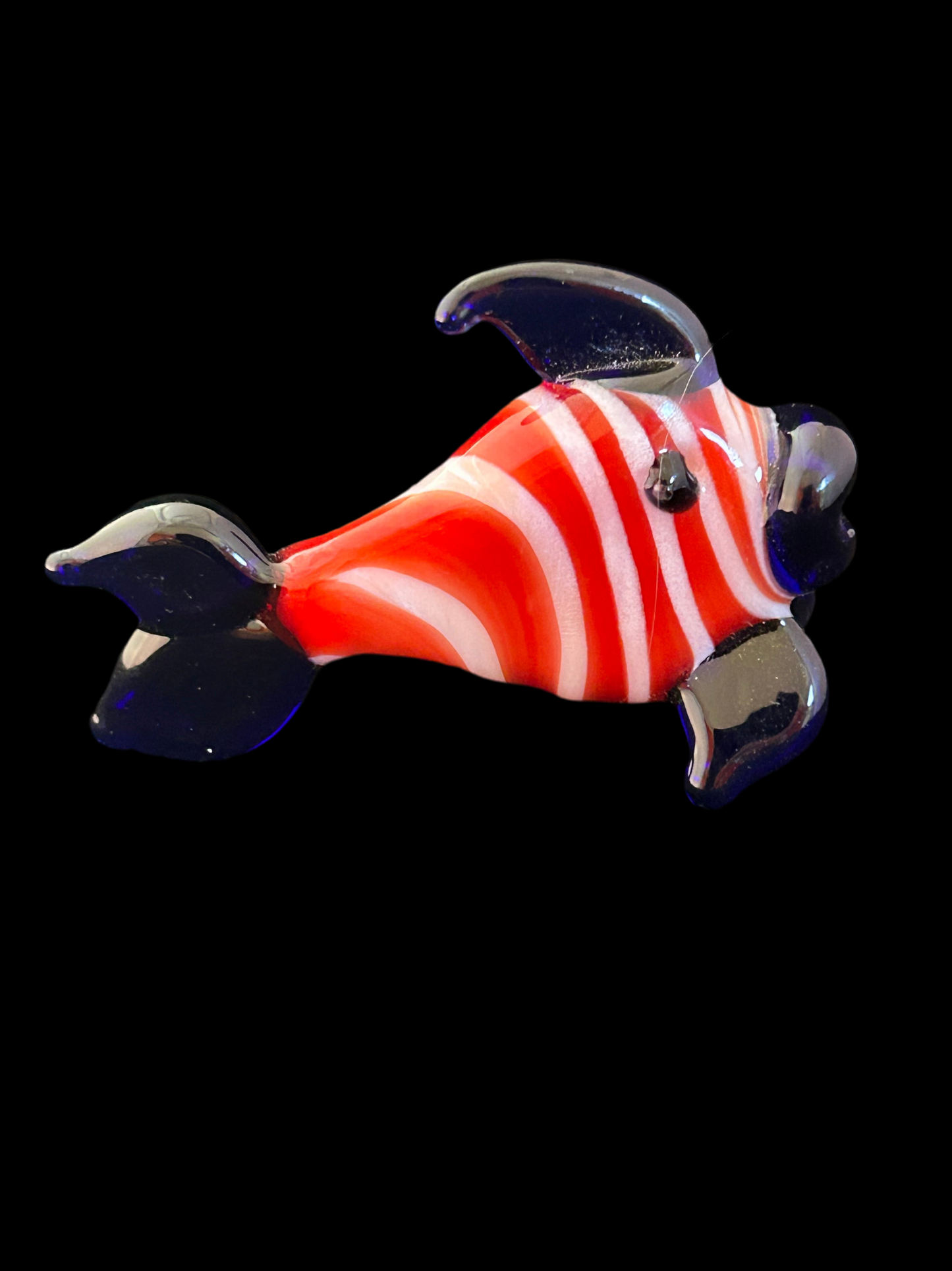 Orange, Blue & White Fish Mini