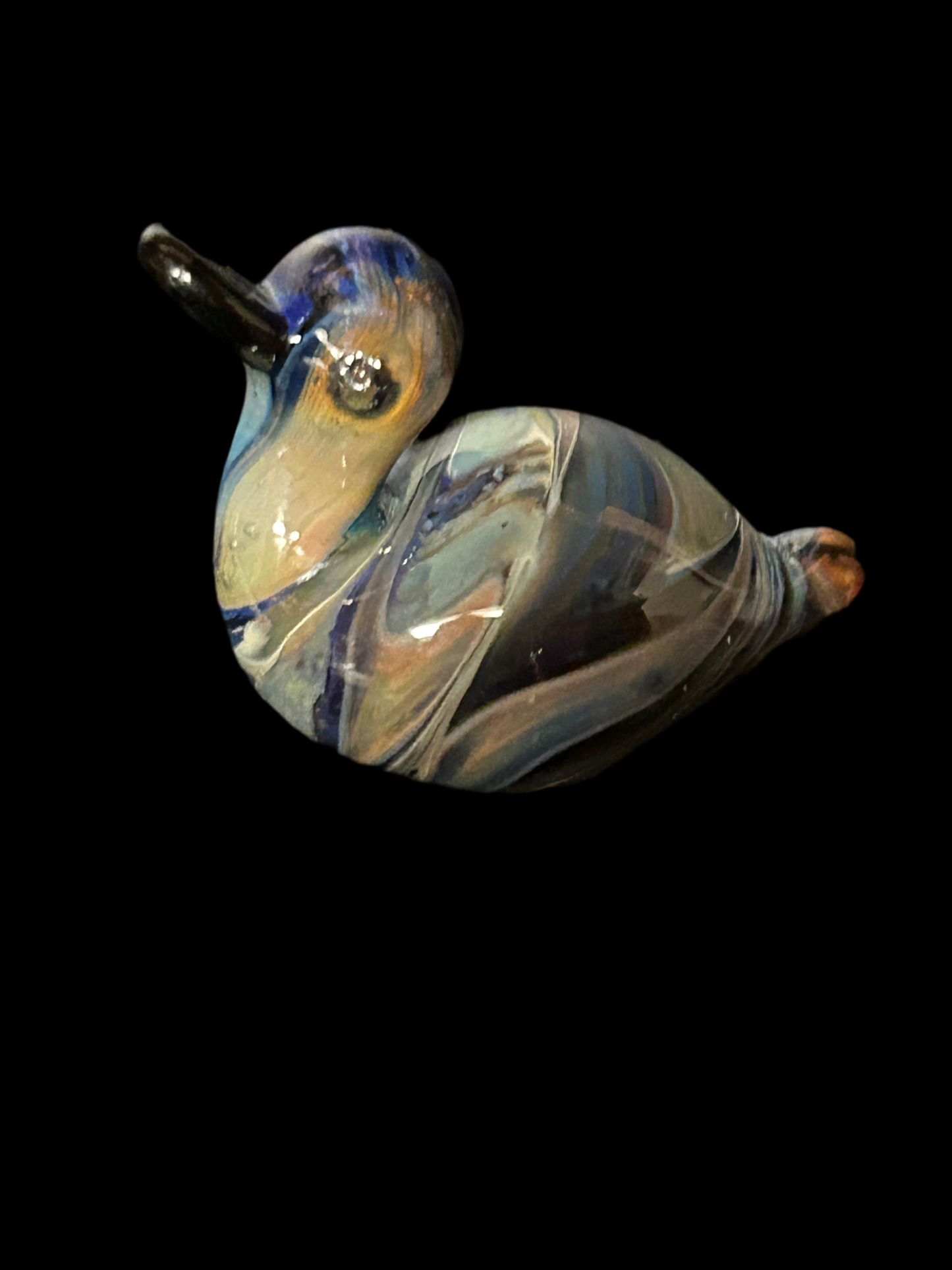 Blue & Gray Duck Magnet