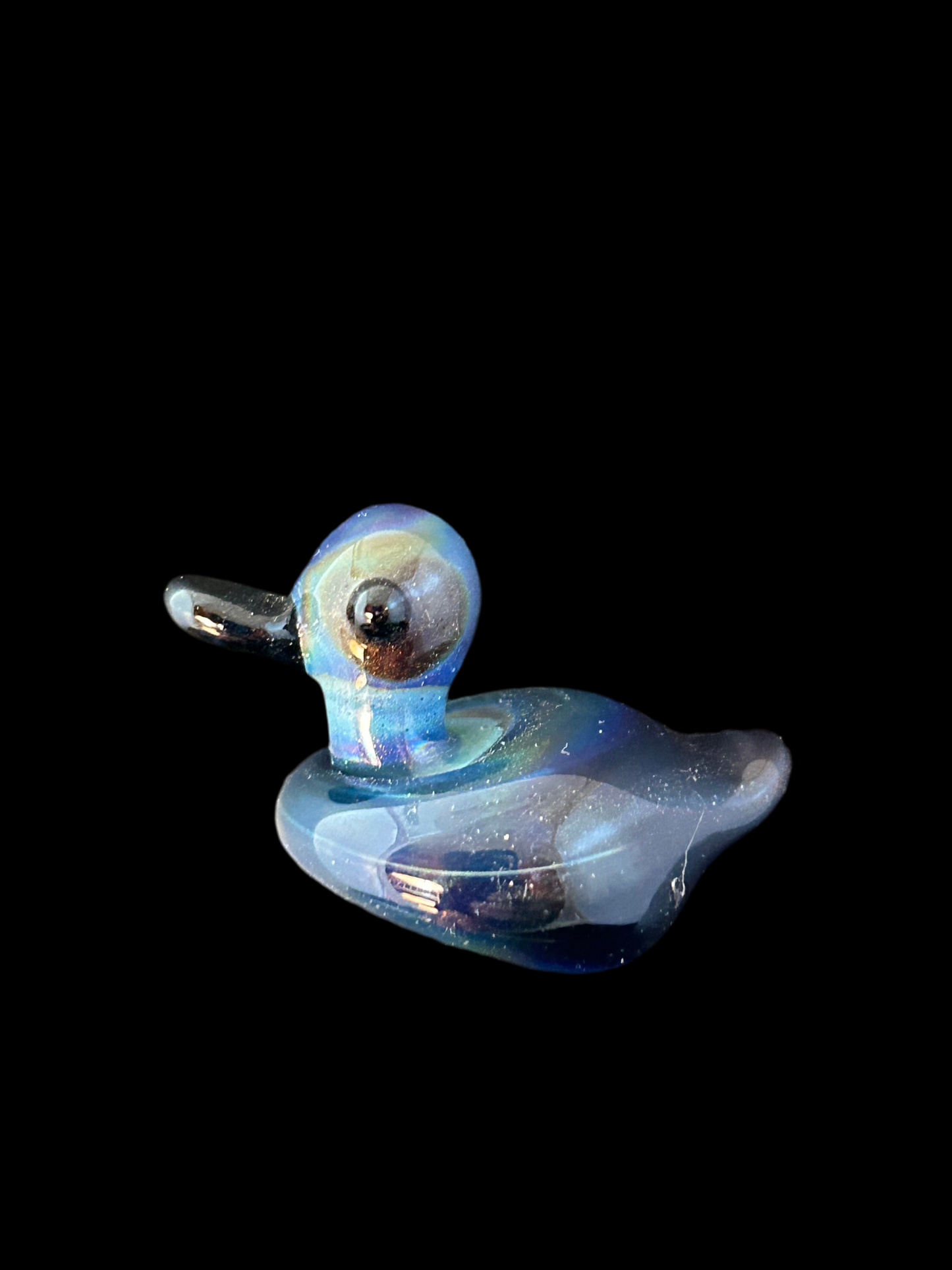 Blue & Green Twist Duck Magnet