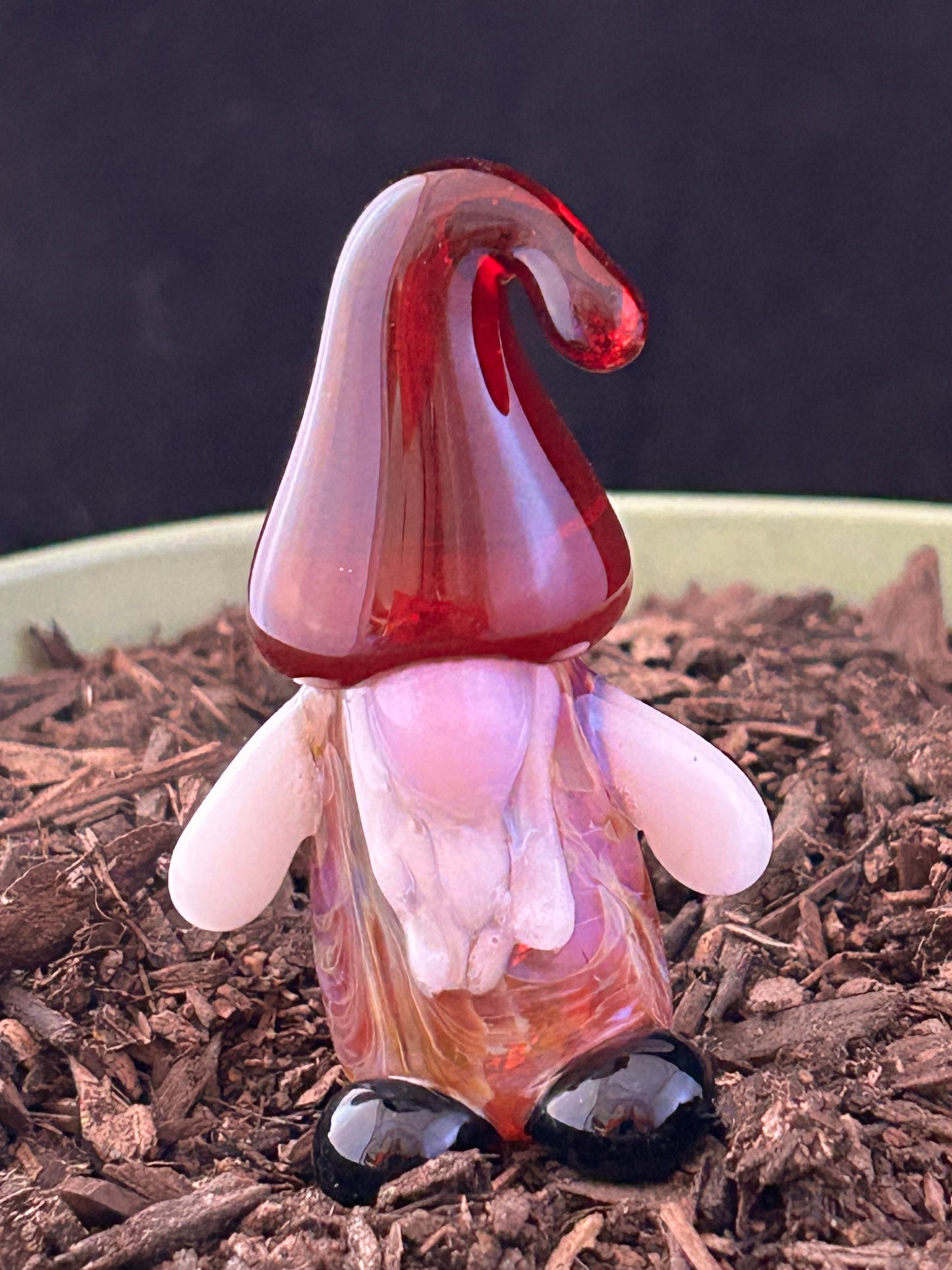 Red Hat Gnome Plant Stake