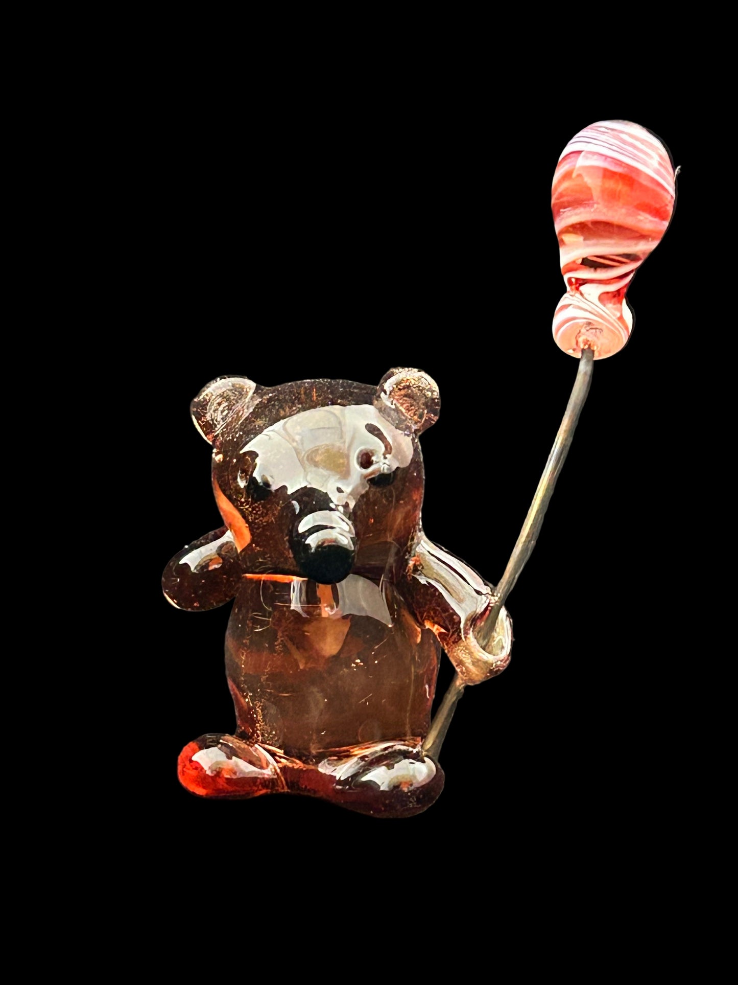 Red & White Ballon Bear