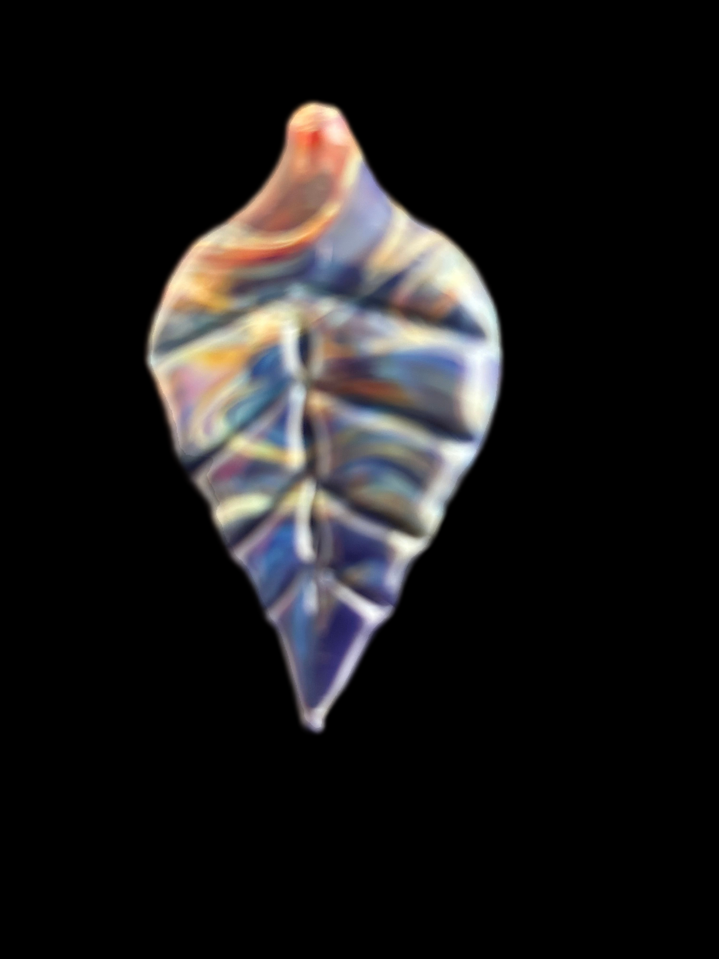 Amber Purple Leaf Magnet