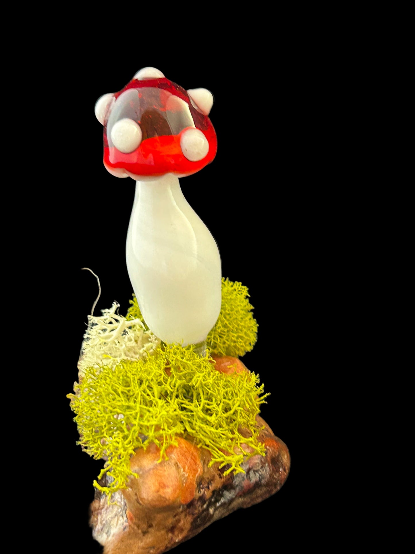 Red Mushroom Sculpture