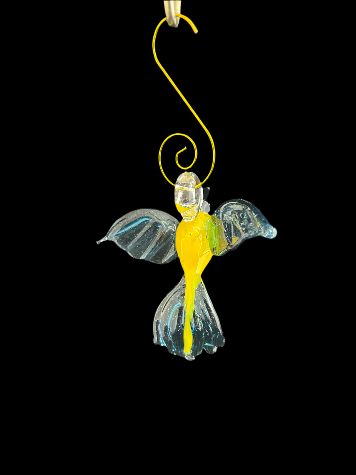Yellow & Blue Hummingbird