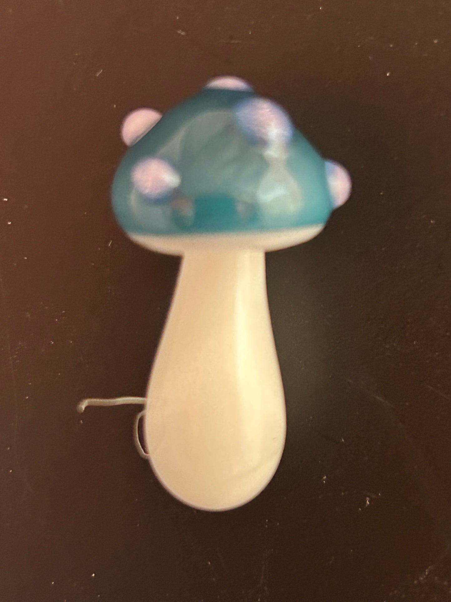Small Green Mushroom Magnet 2