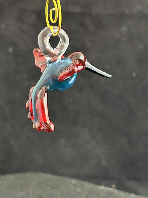 Blue & Red Hummingbird