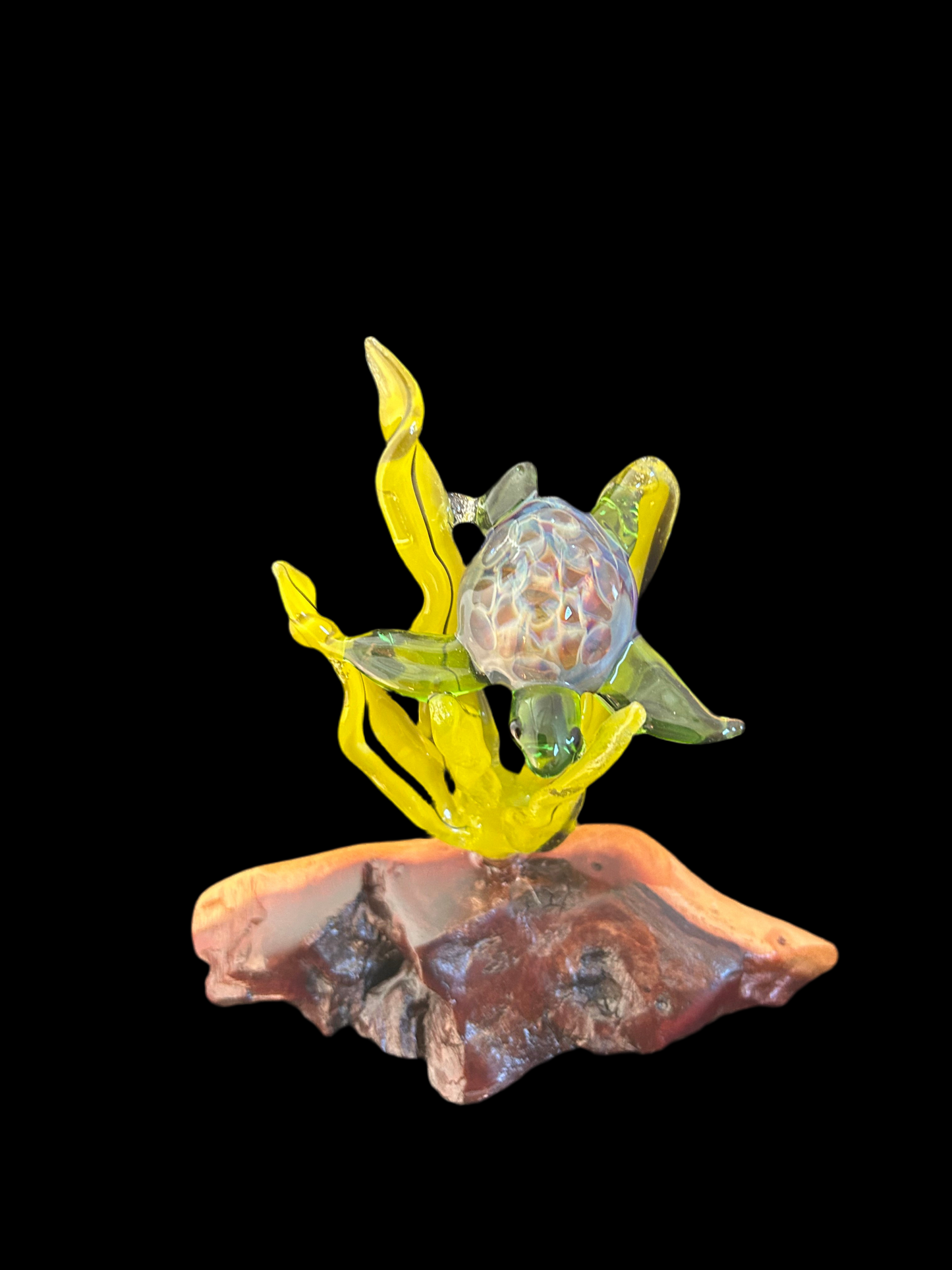 Green Turtle Sculpture