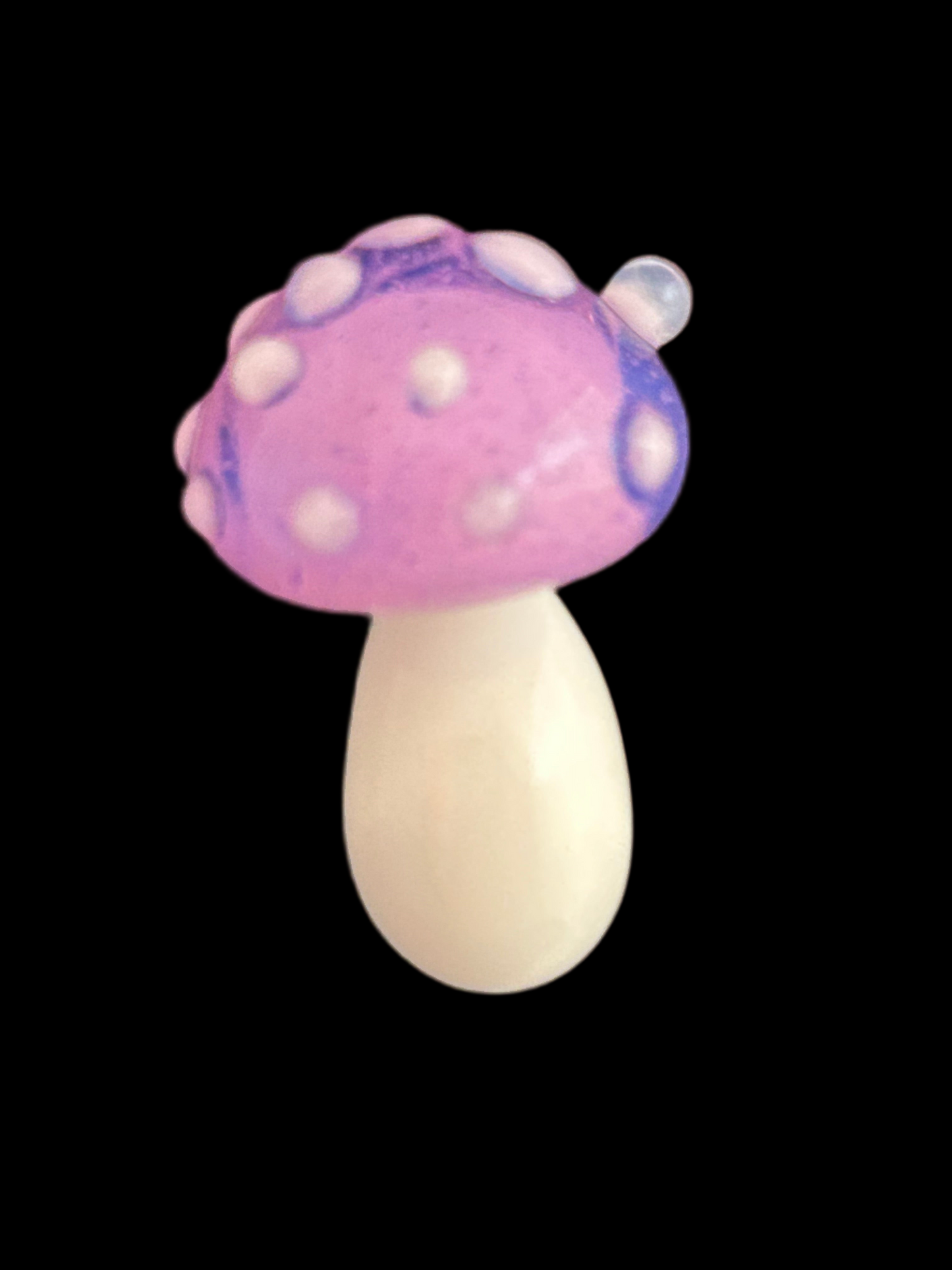 Small Lavendar Mushroom Magnet