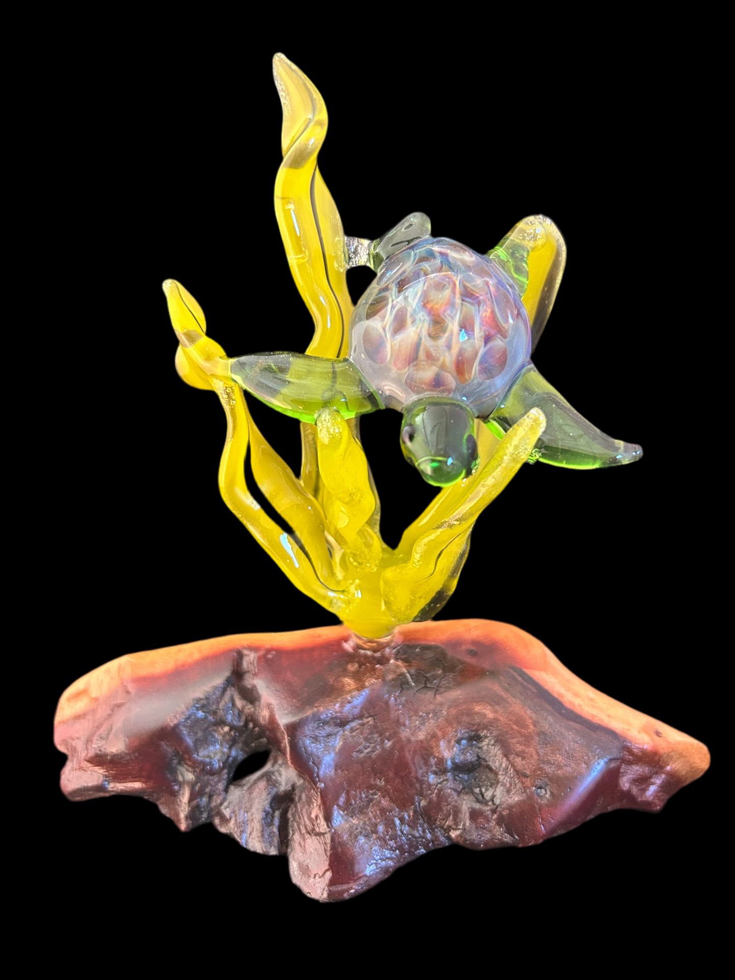 Green Turtle Sculpture