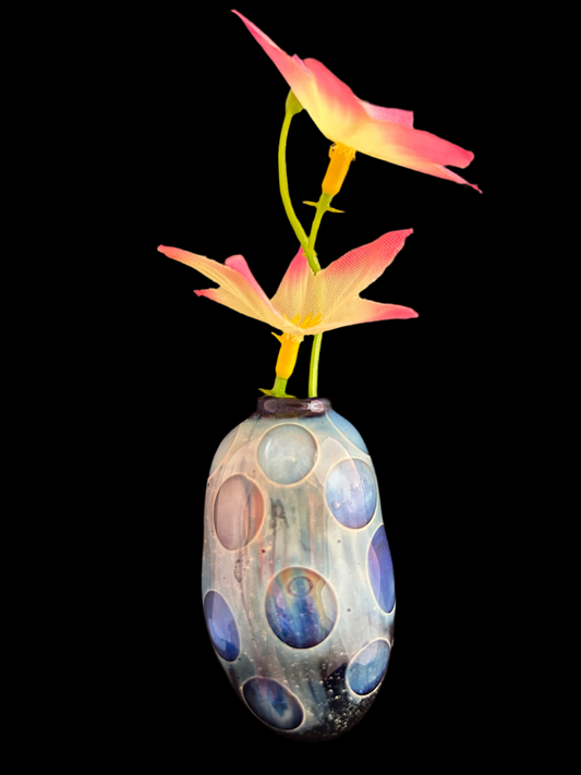 Mini Blue & White Vase Magnet 2