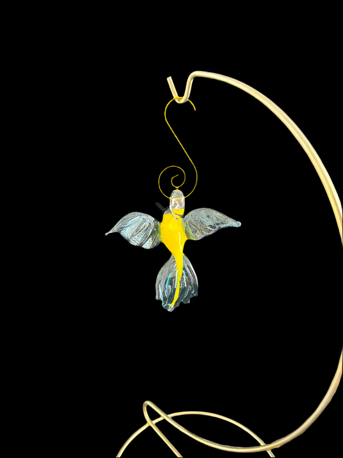 Yellow & Blue Hummingbird