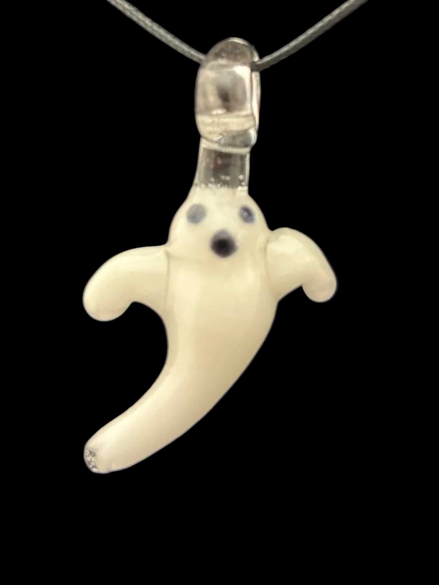 Ghost pendant(bright white)