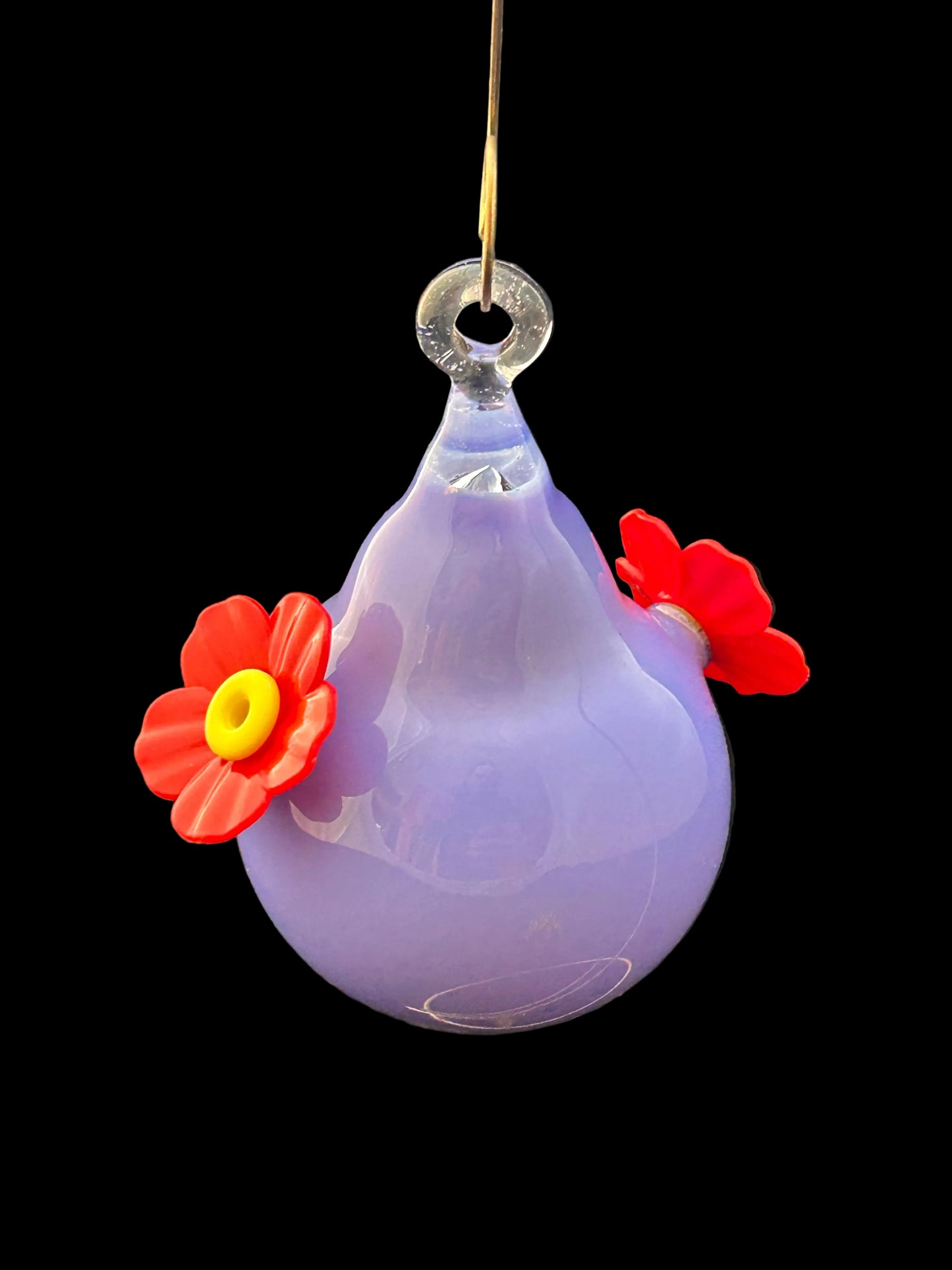 Purple Hummingbird Feeder