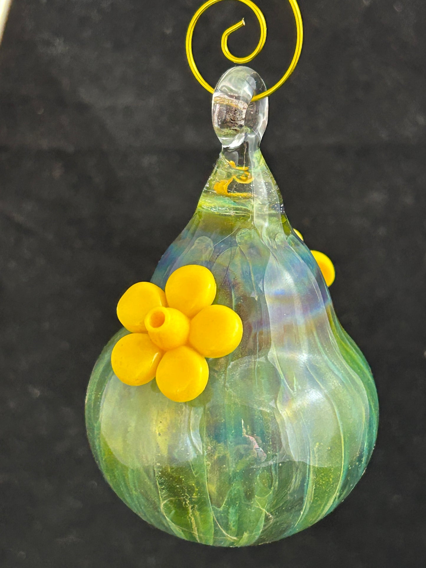 Mystery Aventurine Hummingbird Feeder
