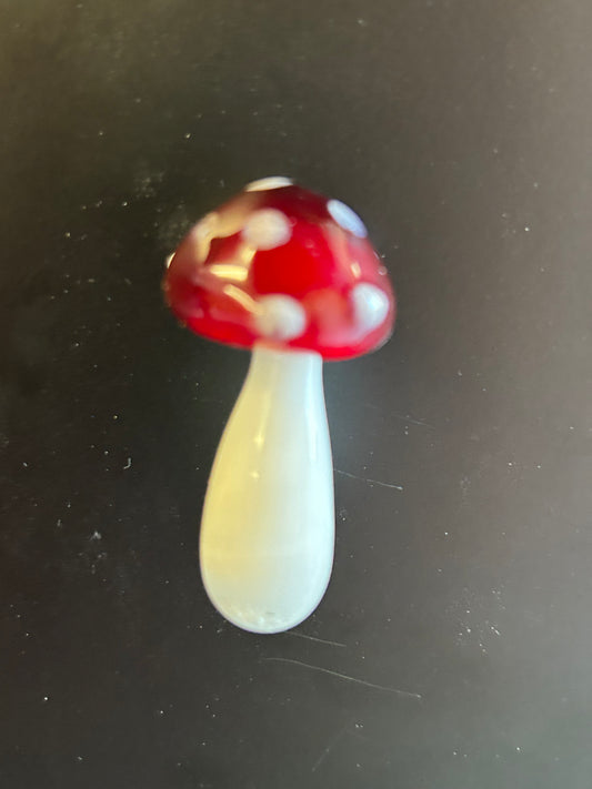 Small Red Mushroom Magnet 3