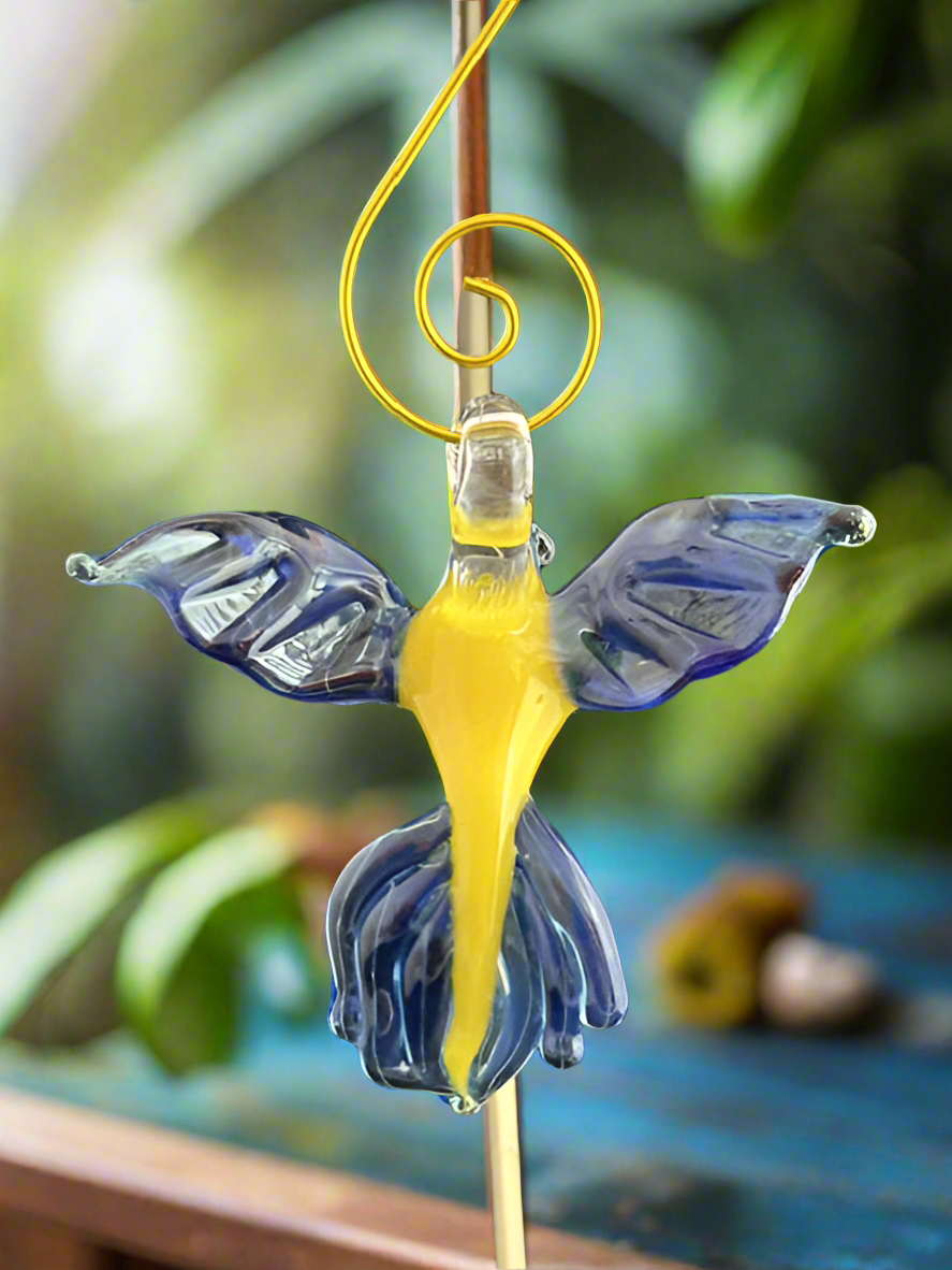 Yellow & Blue Hummingbird