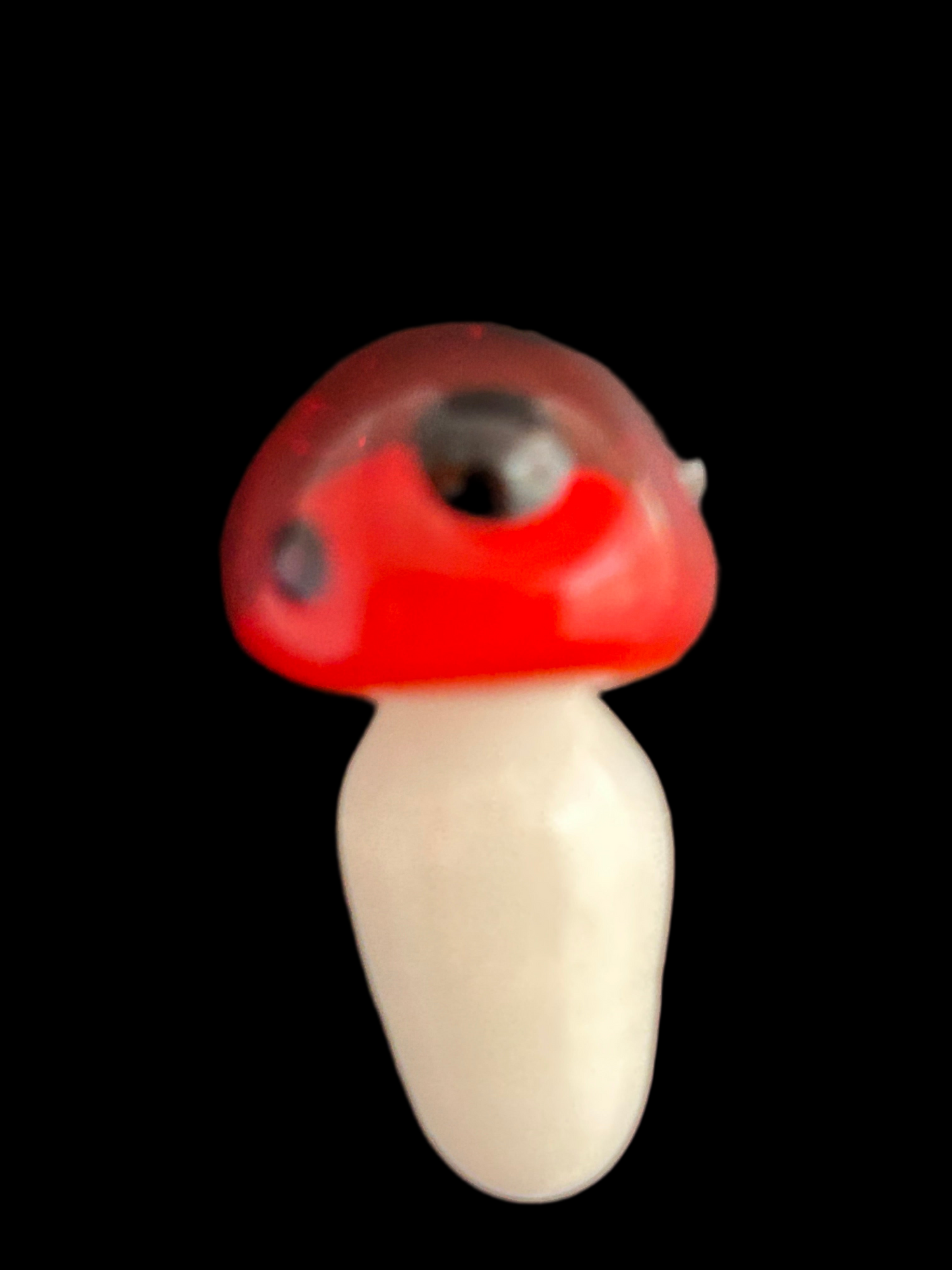 Small Red & Black Mushroom Magnet