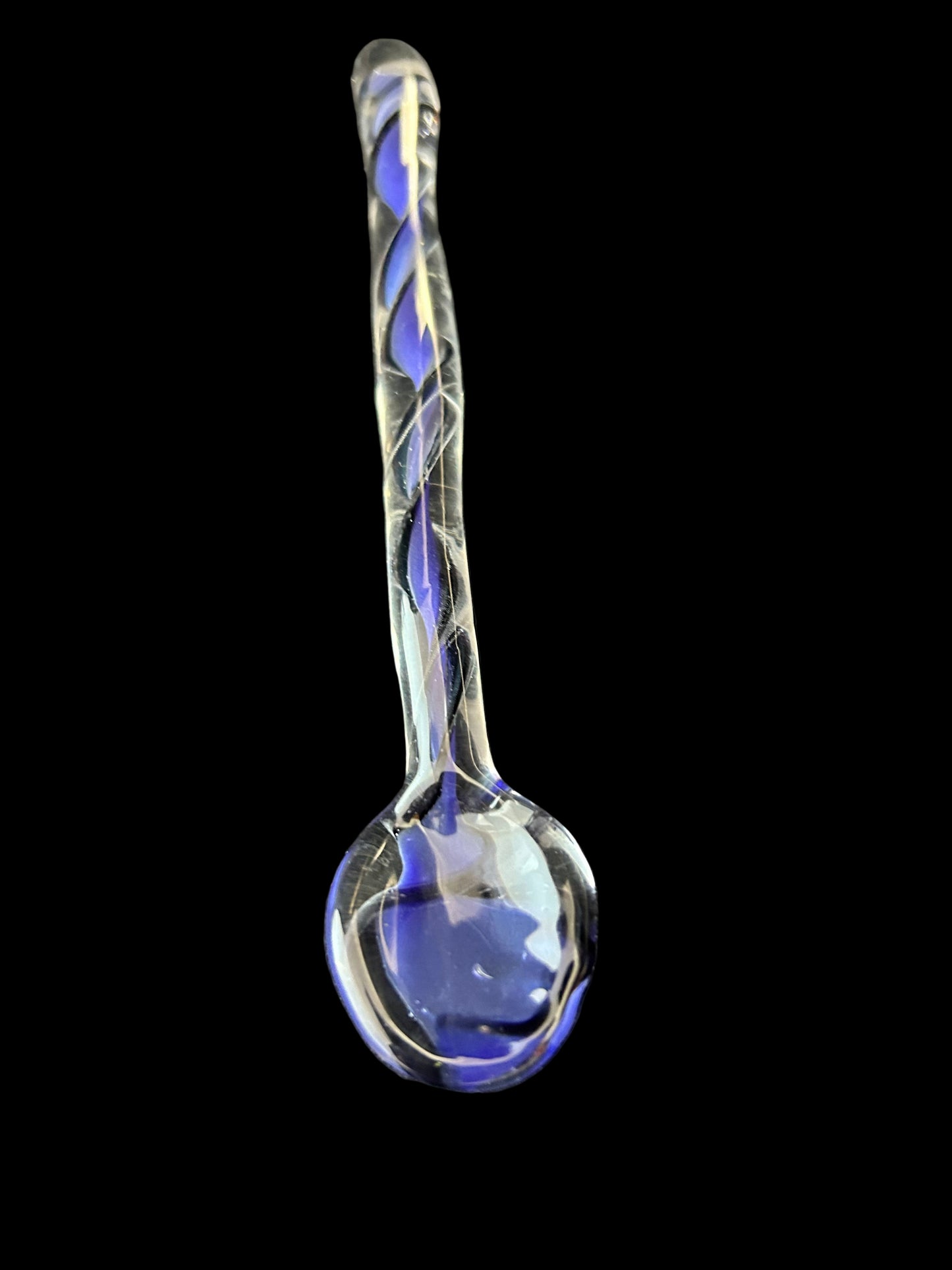 Purple and Black Coffee Spoon