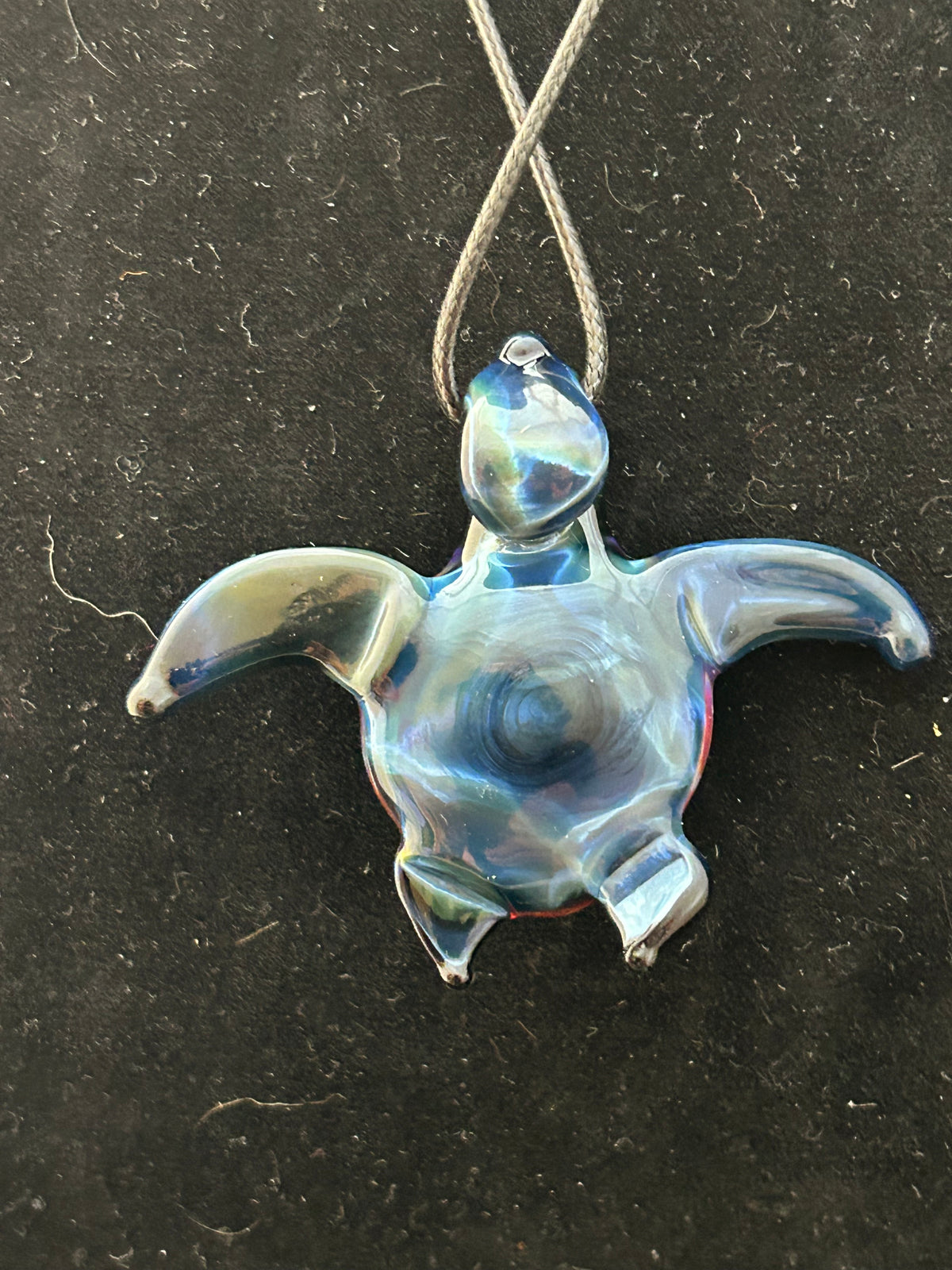 Fade to Black Turtle Pendant