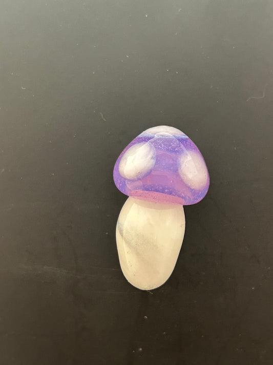 Small Pink Mushroom Magnet