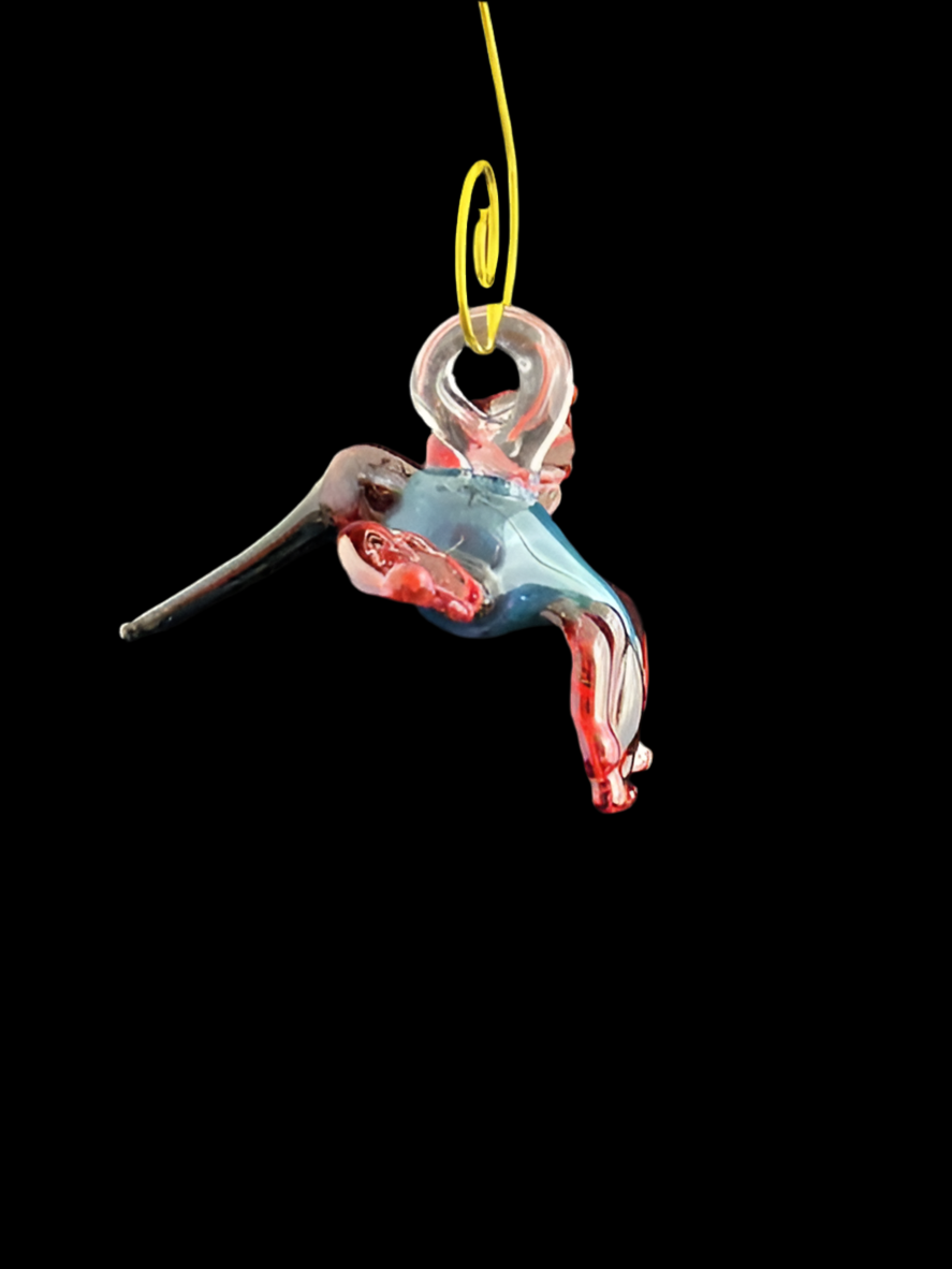 Blue & Red Hummingbird