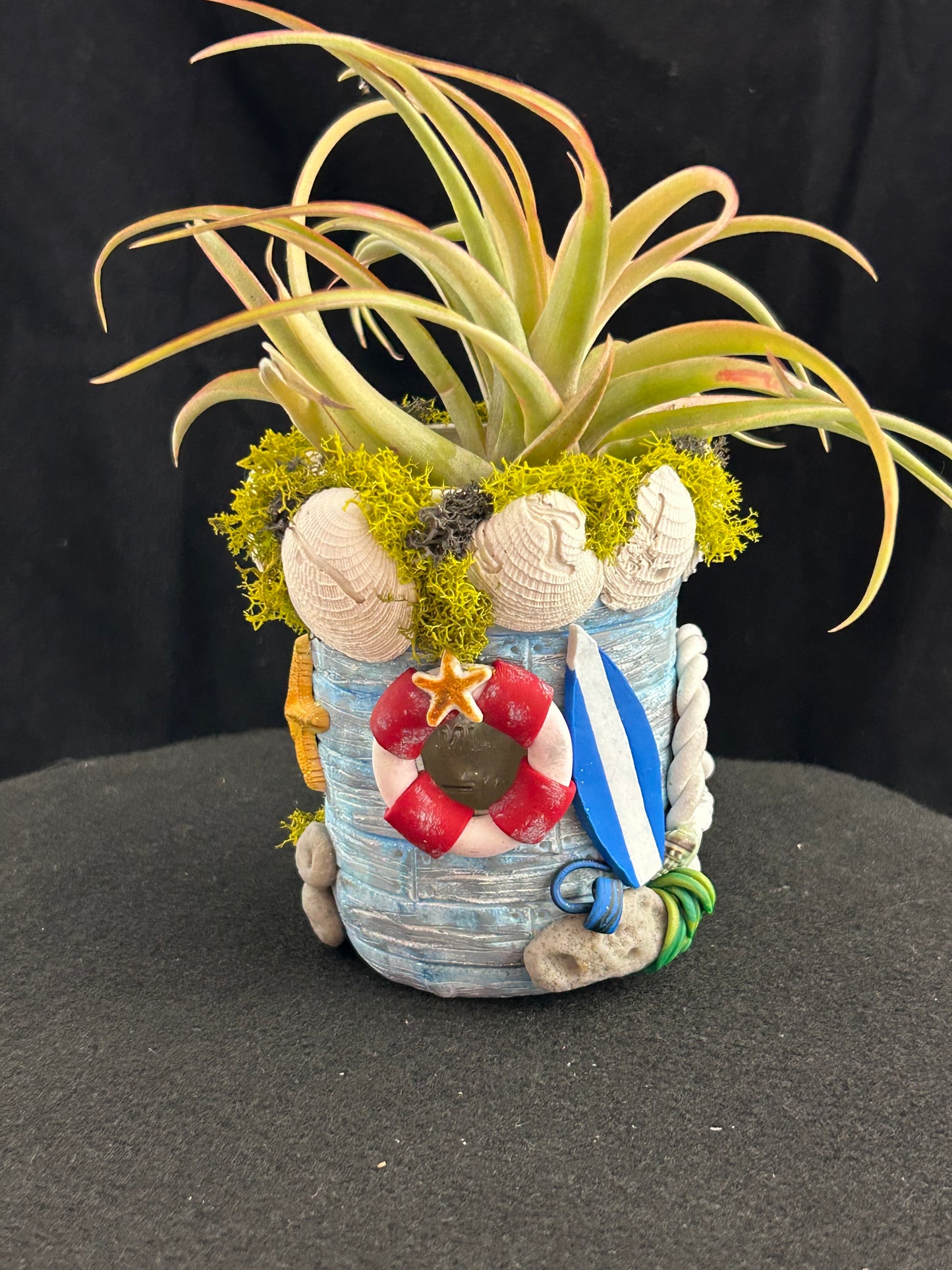 Boat house jar/ plant holder