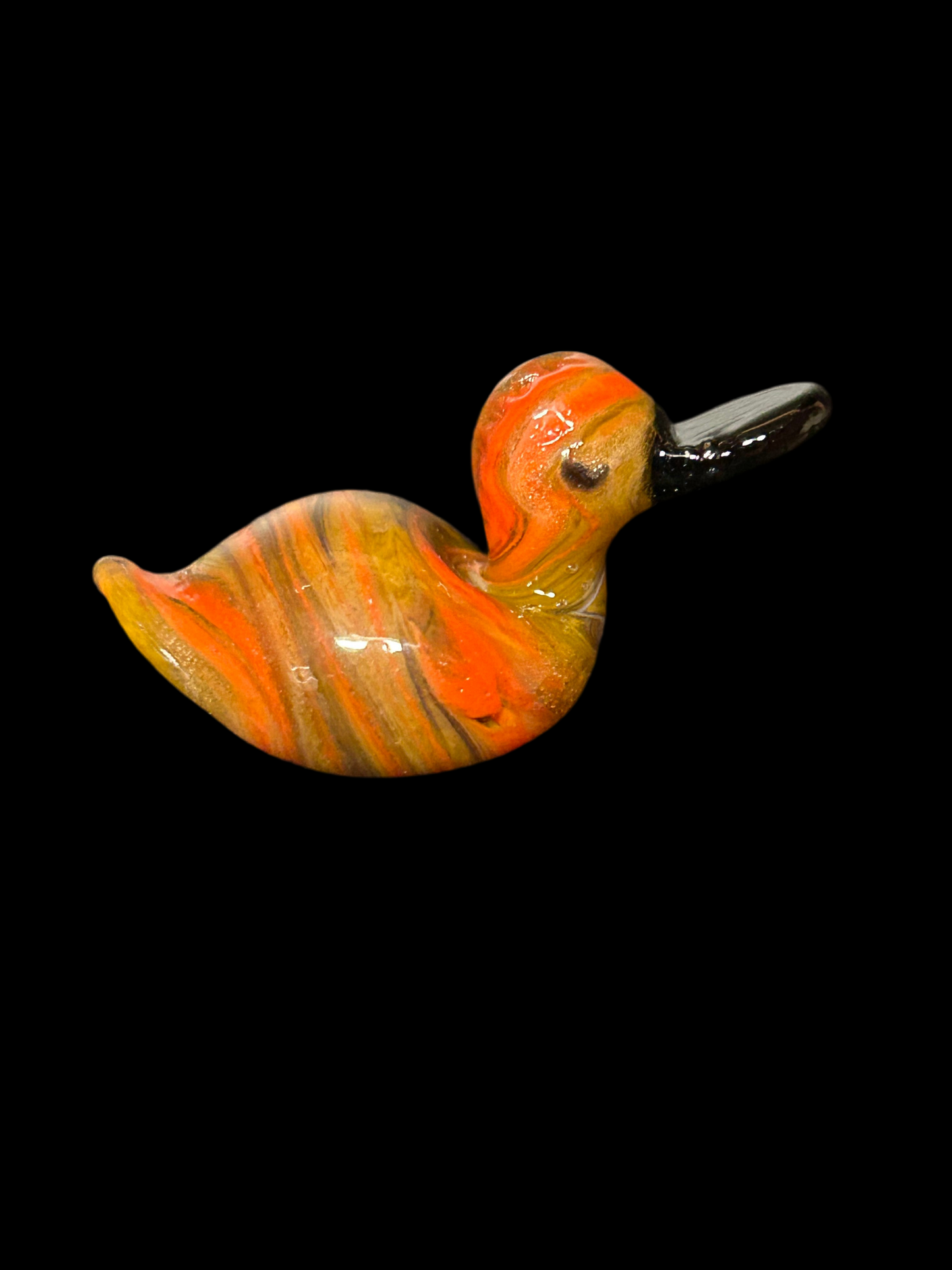 Orange Twist Duck Magnet