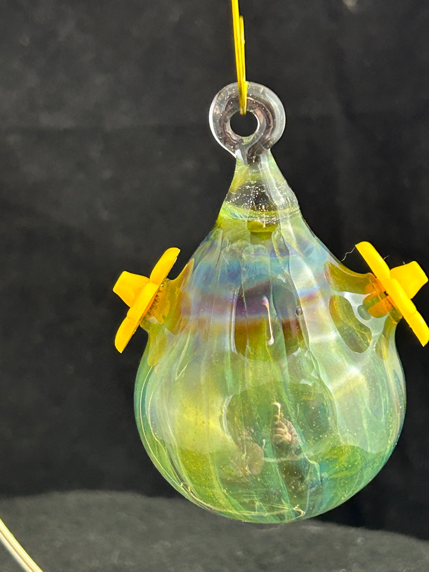 Mystery Aventurine Hummingbird Feeder
