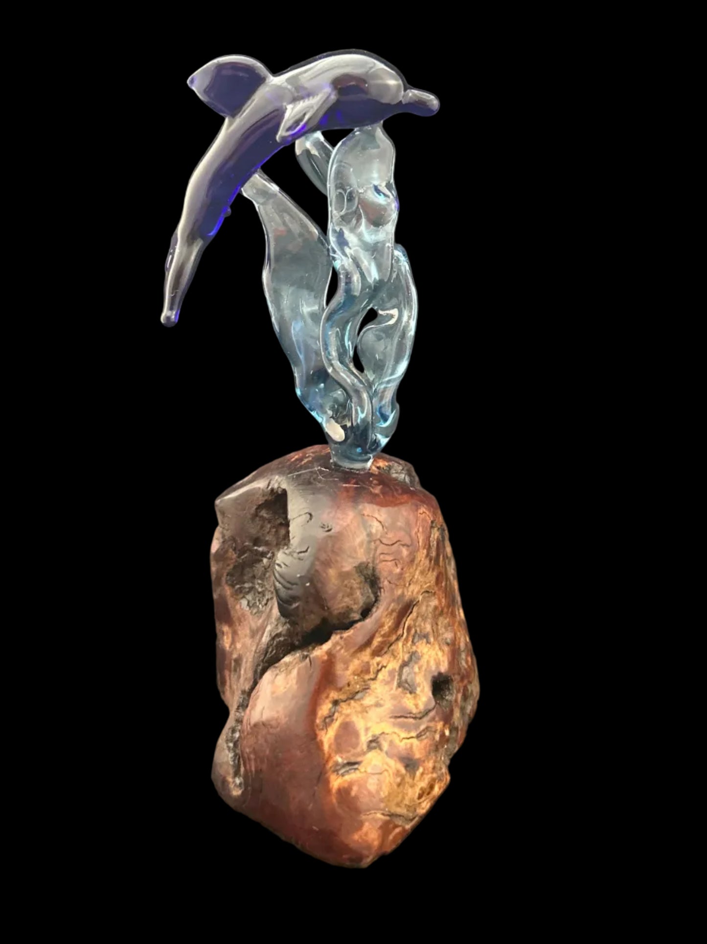 Blue Dolphin Sculpture 2