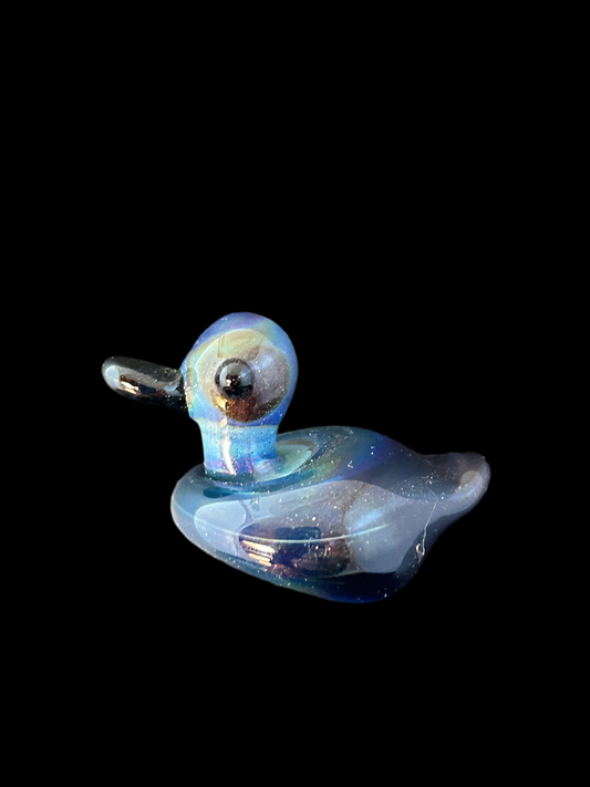 Blue & Green Twist Duck Magnet
