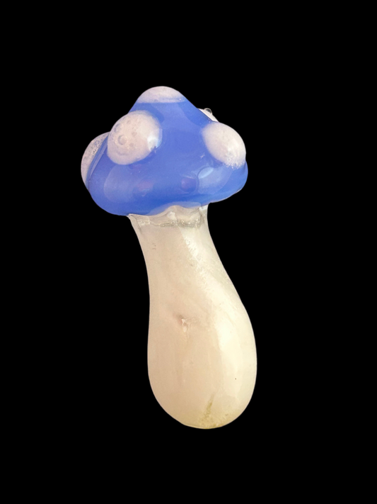Blue Mushroom Magnet