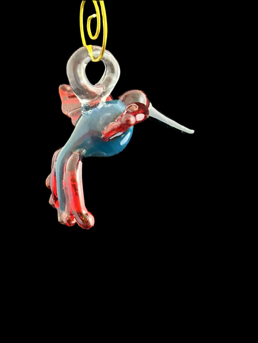 Blue & Red Hummingbird