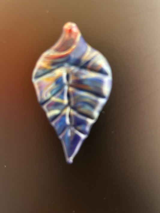 Amber Purple Leaf Magnet