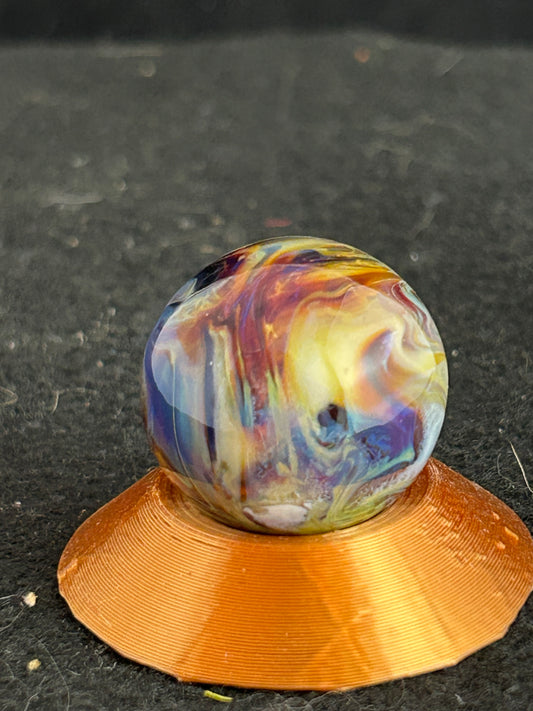 Amber Purple chaos Marble
