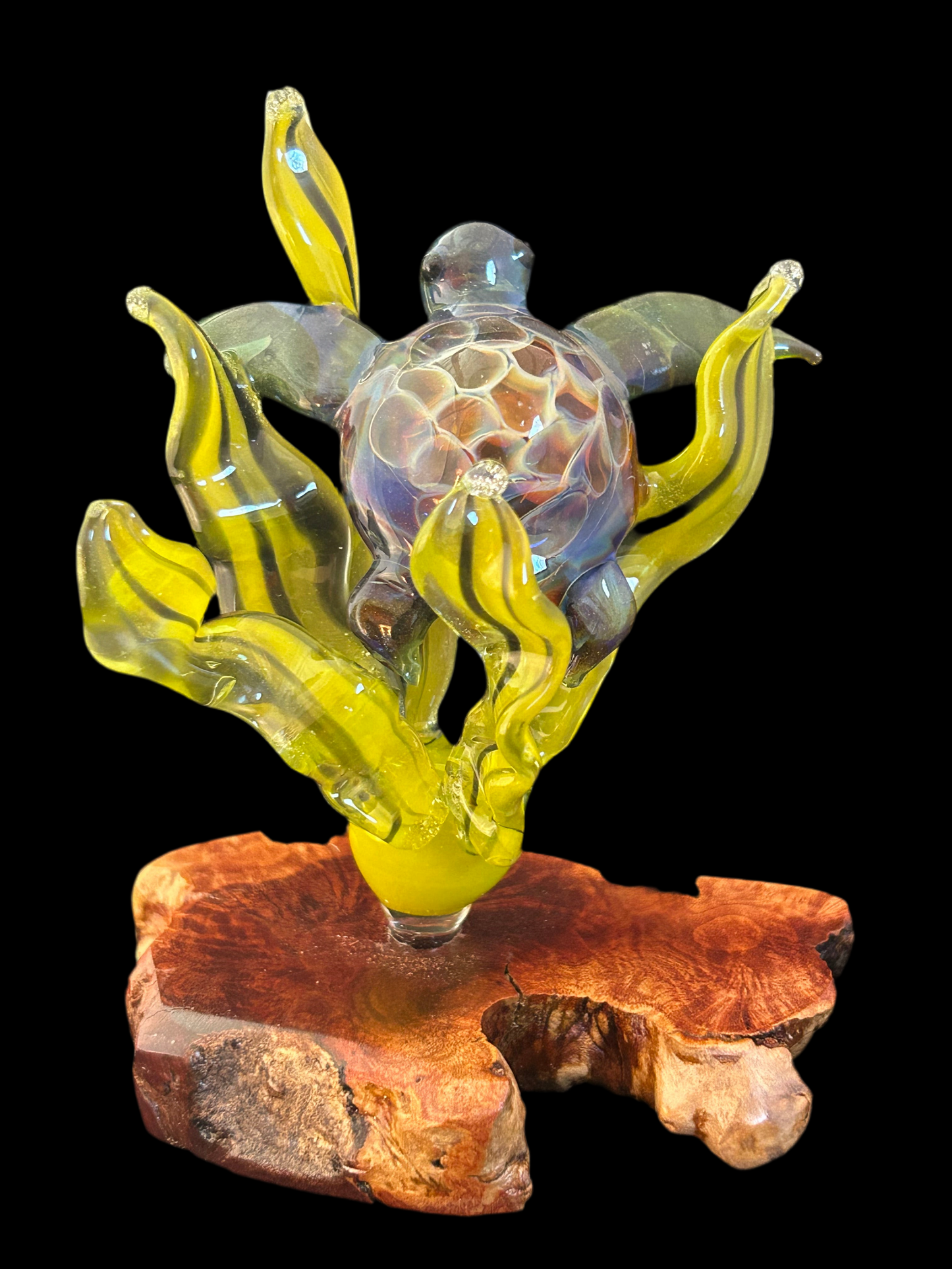 Multicolor Turtle Sculpture