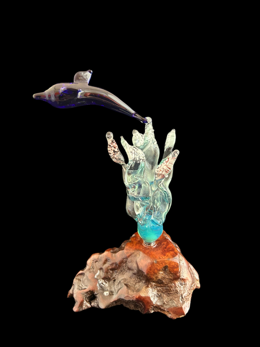 Cobalt Blue Dolphin #3