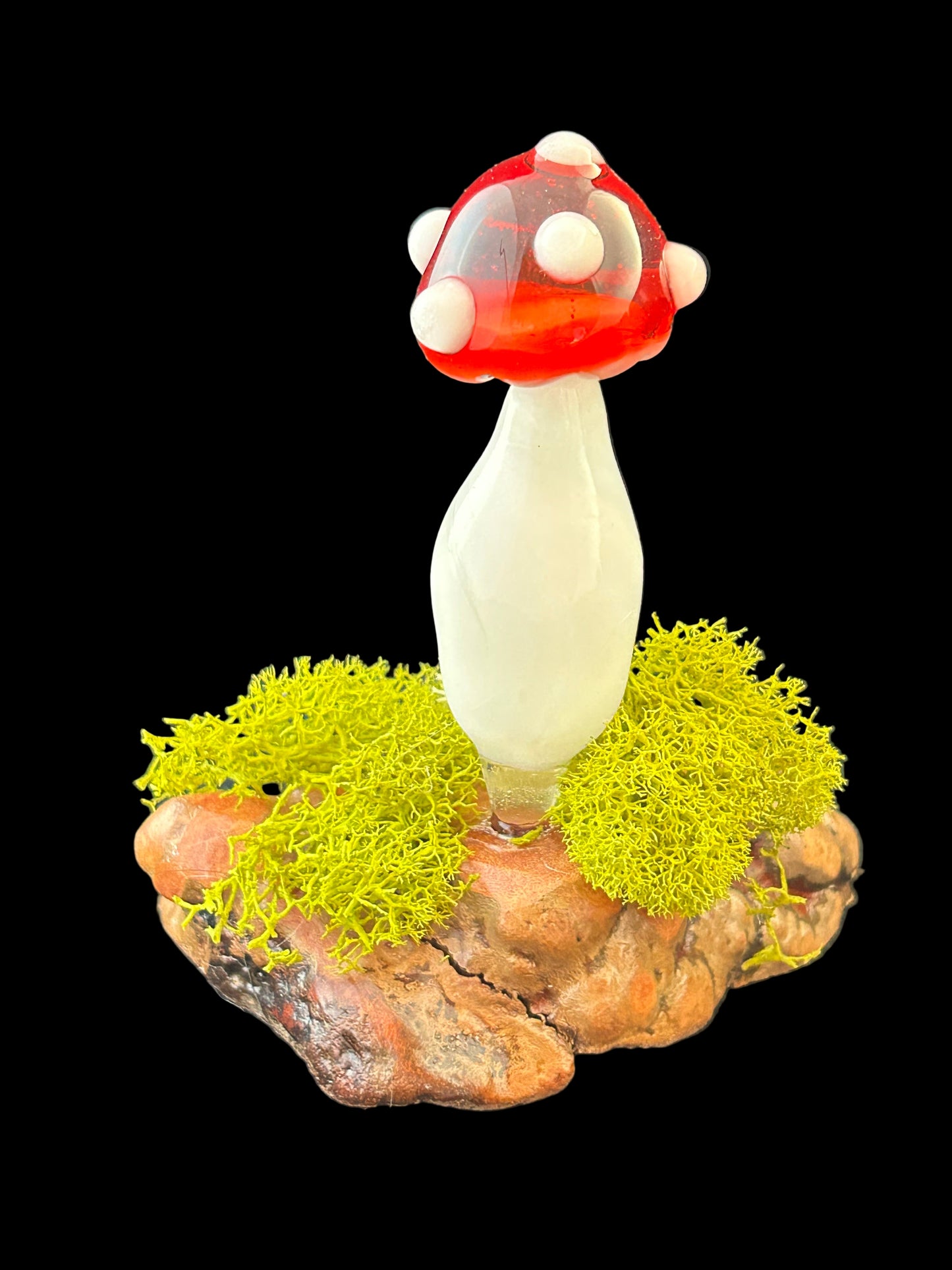 Red Mushroom Sculpture