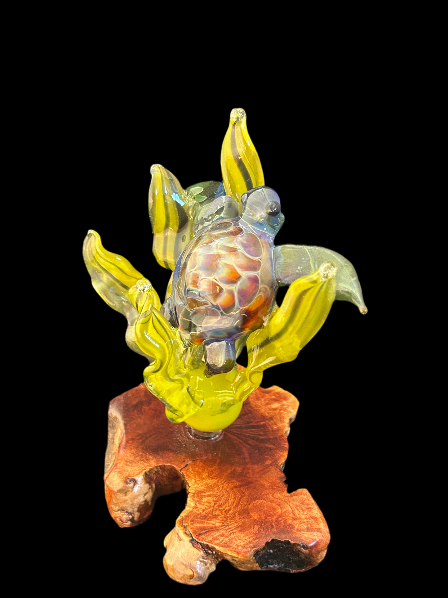 Multicolor Turtle Sculpture