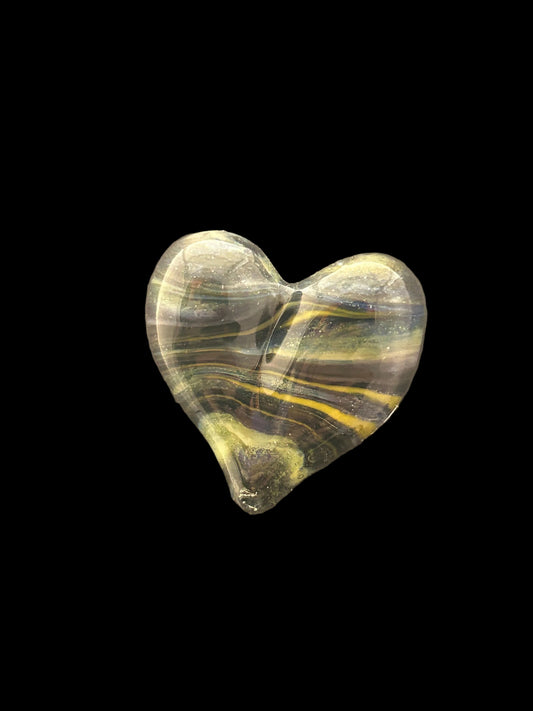 Heart magnet dark color