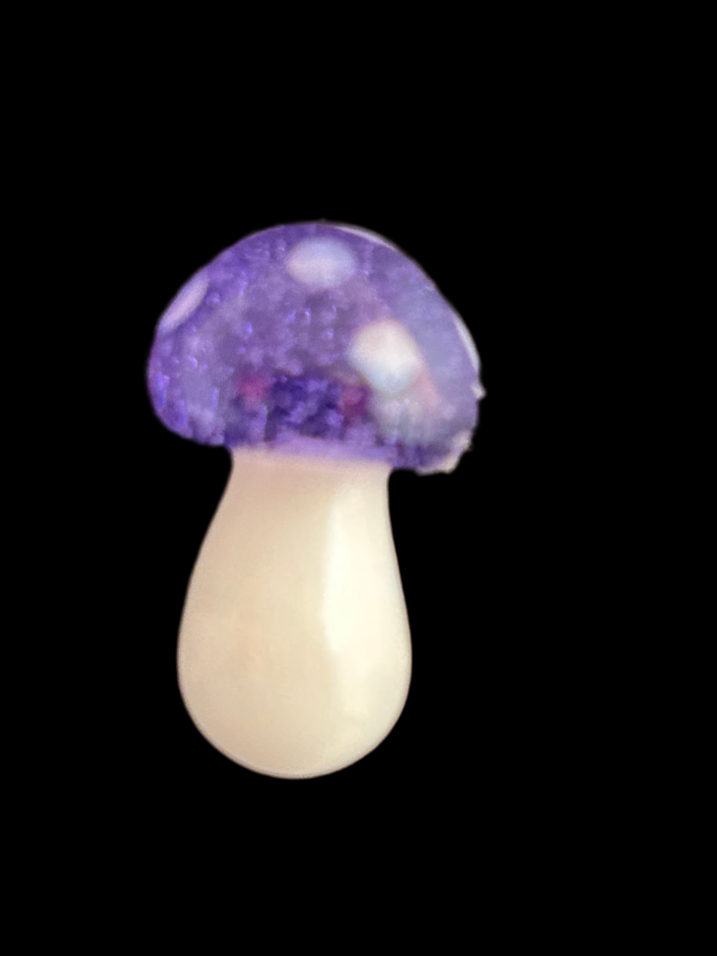 Small Purple Mushroom Magnet