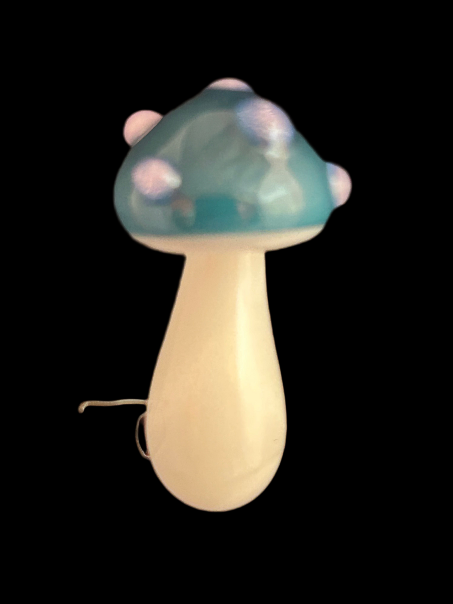 Small Green Mushroom Magnet 2