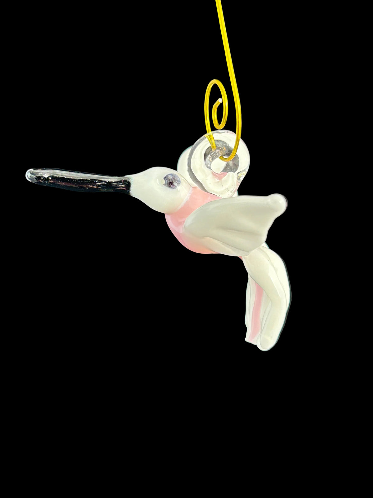Pink & White Hummingbird