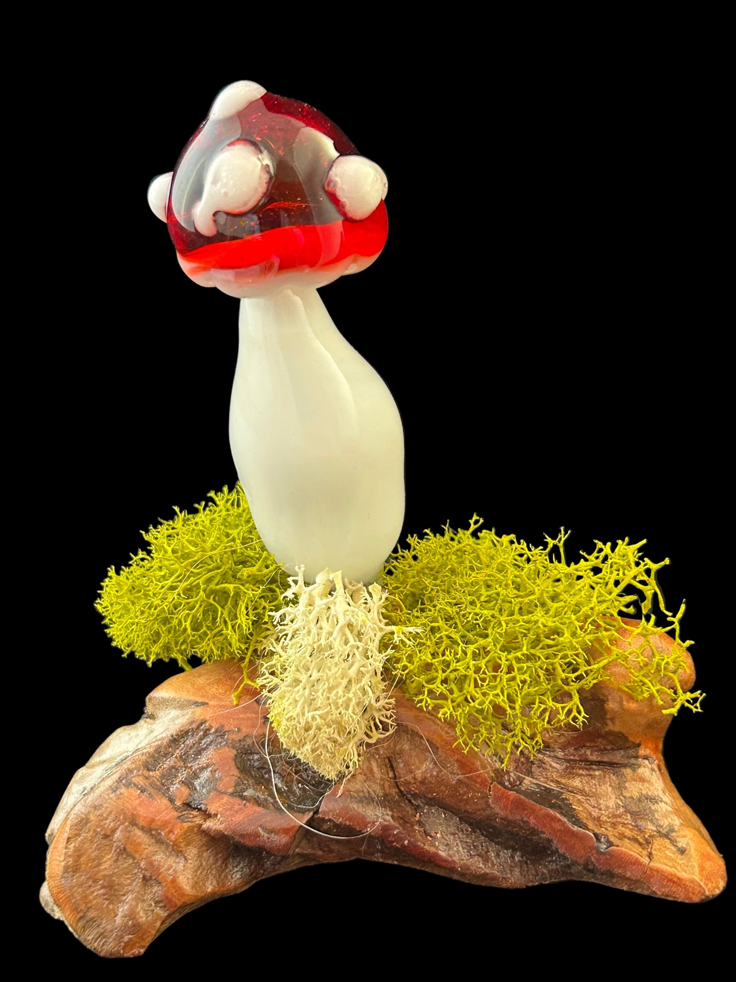 Red Mushroom Sculpture