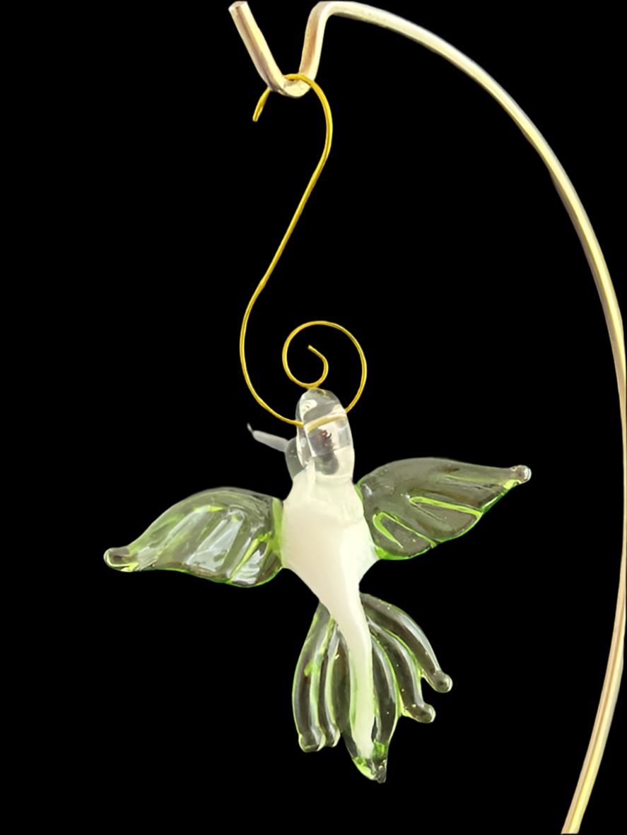 White & Green Hummingbird