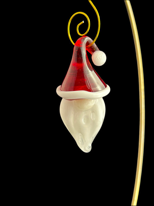 Small Santa Head Ornament
