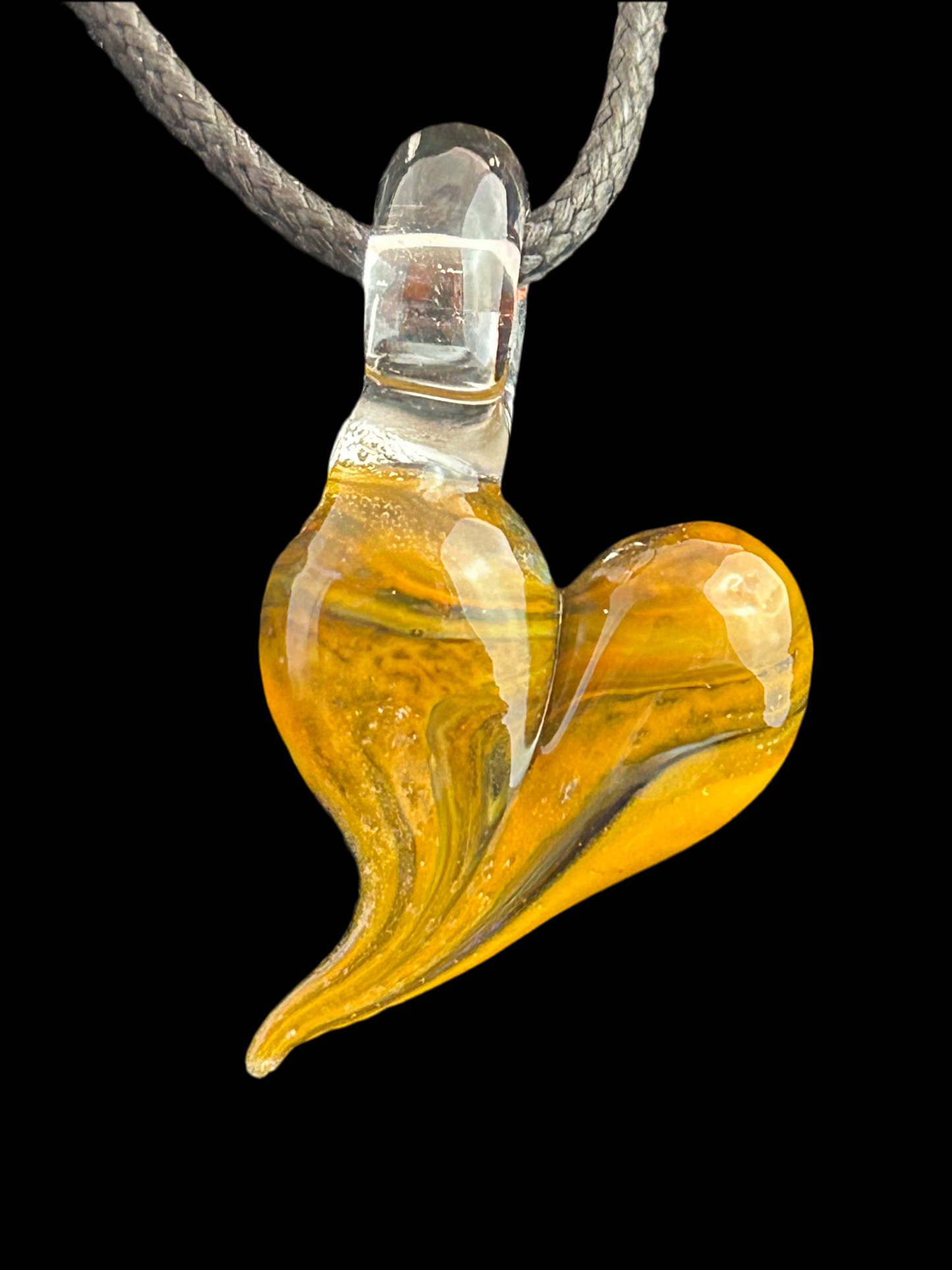 Yellow Heart Pendant