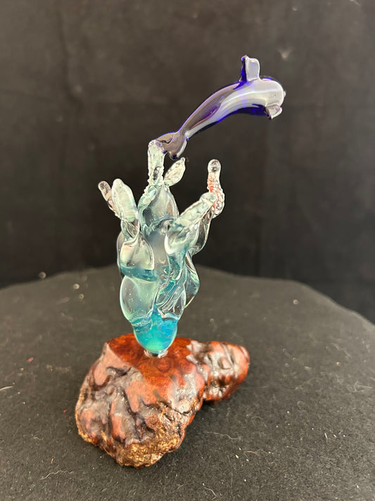 Cobalt Blue Dolphin #3
