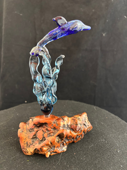 Cobalt Blue Dolphin #1